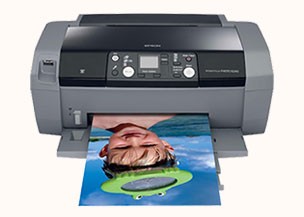 Photo Printer - High-quality photo printer available for rental.